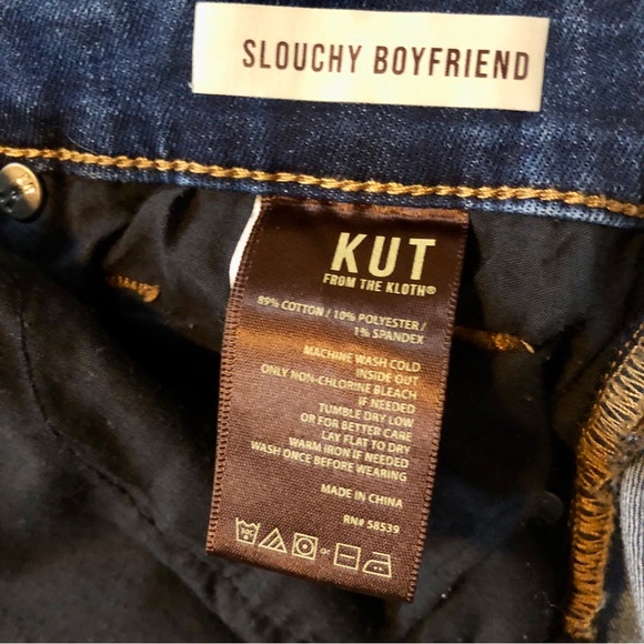 Kut from the Kloth Slouchy Boyfriend Jeans - Picture 4 of 11